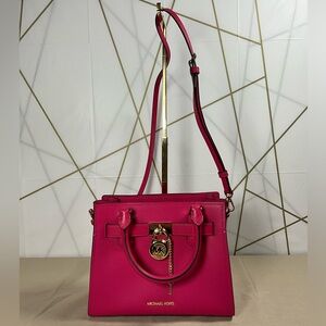 NWT MICHAEL KORS Hamilton Small Satchel